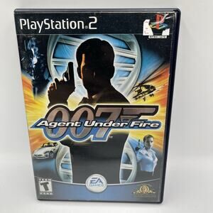 James Bond 007 in Agent Under Fire PS2 PlayStation 2 Complete CIB
